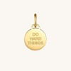 Mantra Jewelry - The Mountain Charm - Do Hard Things Thread Bracelet - 2 of 4