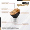MEDca Premium Digital Hearing Aids for Seniors, Invisible in Canal (CIC) In, Ear Mini Sound Enhancer Set, Near, Invisible, Noise Cancelling - 4 of 4