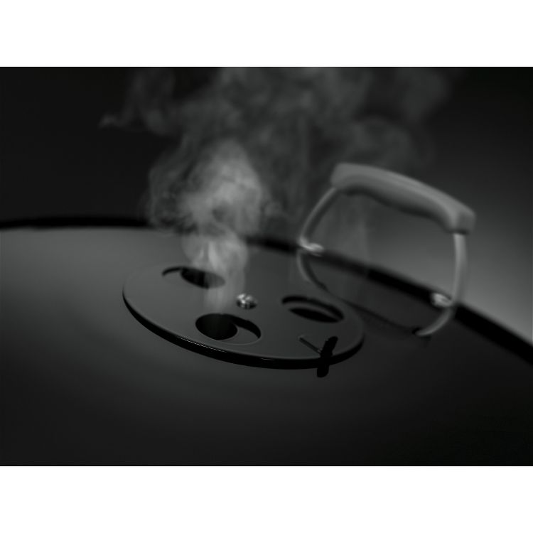 Weber Ranch Kettle Model 60020: Charcoal Grill, Stainless Steel Grates, Weatherproof, 1104 sq. in. Cooking Area, 4 of 5