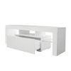CAVINAS TV Stand for TVs up to 55 Inch,Entertainment Center with LED Lights,Open Shelves,TV Console Stands for Living Room - 2 of 4