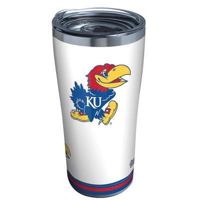 NCAA Kansas Jayhawks 20oz Arctic Stainless Steel Tumbler