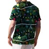 Men's Hawaiian Short - Sleeve Shirt, Classic Aloha Button - Down, Casual Beach Party Vacation Top - 2 of 4