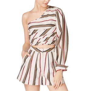 J.O.A. Womens Cotton Crop Top Blouse - 1 of 1