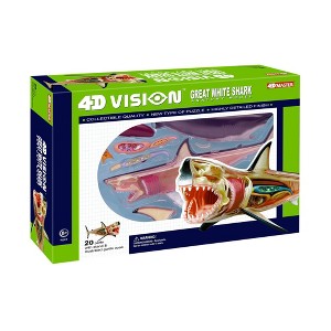 4D Master Vision Great White Shark Anatomy Model 3D Puzzle : Target