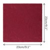 INSPIRE CHIC Men's Classic Floral Leaves Pocket Squares - 2 of 4