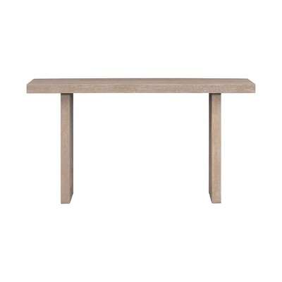 Bella Depot  59''W Console Table with Distinctive Side Shapes