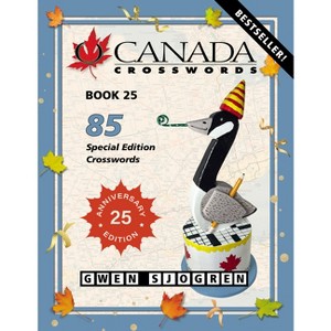 O Canada Crosswords Book 25 - by  Gwen Sjogren (Paperback) - 1 of 1