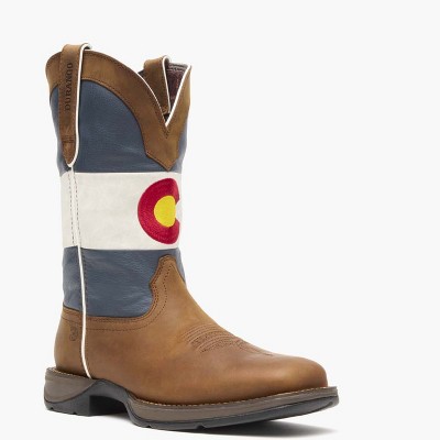 Men's Rebel by Durango Colorado Flag Western Boot