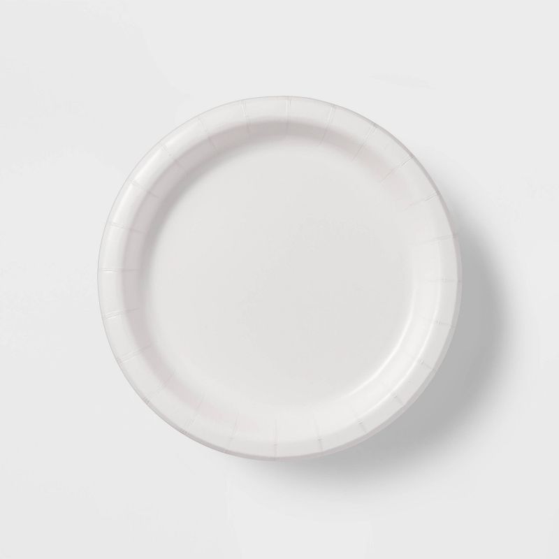 20ct Snack Plates White - Spritz&#8482;, 1 of 4