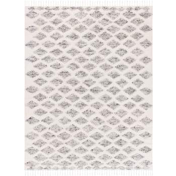 Casablanca Csb150 Hand Knotted Rectangle Moroccan Area Rug - Grey