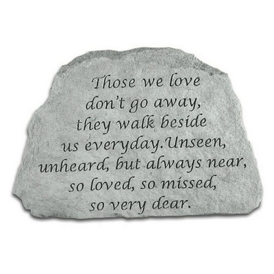 Kay Berry - Inc. 46720 Those We Love Don-t Go Away - Memorial - 6.5 Inches x 4.5 Inches x 1 Inches