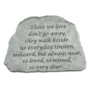 Kay Berry - Inc. 46720 Those We Love Don-t Go Away - Memorial - 6.5 Inches x 4.5 Inches x 1 Inches - 1 of 1