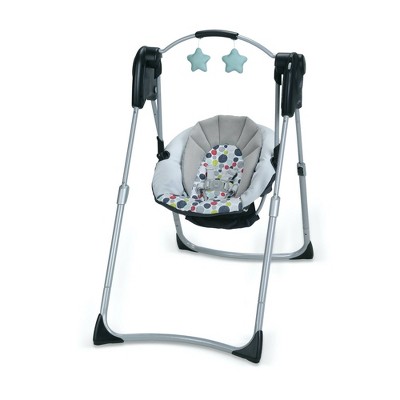 Graco Slim Spaces Compact Baby Swing - Etcher