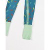 Leveret Kids Footed Bamboo Christmas Pajamas - 4 of 4