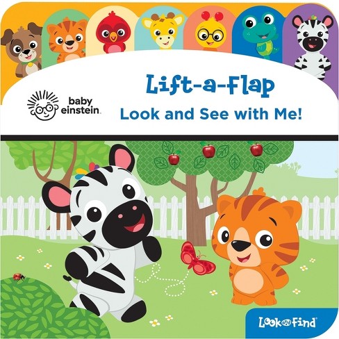 Baby Einstein: Let's Look! First Look and Find - by Pi Kids (Board Book)