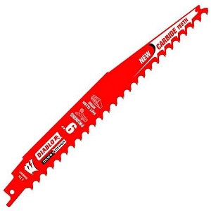Diablo DS0903CP 9" 3TPI Demo Demon™ Carbide Teeth Reciprocating Saw Blade for Pruning and Clean Wood - 1 of 3