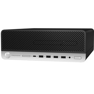 HP 600 G5-SFF Certified Pre-Owned PC, Core i7-9700 3.0GHz, 16GB, 500GB M.2-NVMe, Win11P64, Manufacture Refurbished - 1 of 2