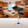 Elecwish Set of 2 Barstool, Adjustable Swivel Bar Stools with PU Leather and Chrome Base, Gaslift Pub Counter Chairs - 2 of 4