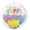 LoonBalloon 20 Inch Pastel Confetti Birthday Balloon with 4 latex balloons- Festive & Fun - 2 of 3