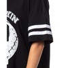 The Nightmare Before Christmas Women's Pumpkin King Jack Skellington Nightgown Sleep Shirt Pajama Black - 4 of 4