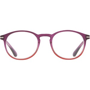 ICU Eyewear Kids Screen Vision Blue Light Filtering Round Glasses - Purple - 1 of 3