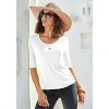 Women's 2 Pk Round Neckline Tops - LASCANA - 2 of 4