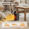 R.W.FLAME Space Heater, Portable Heater Electric Ceramic Fan Small Heaters Handle Indoor Use,Child Lock,Tip-Over & Overheat Protection,ECO Mode - 4 of 4