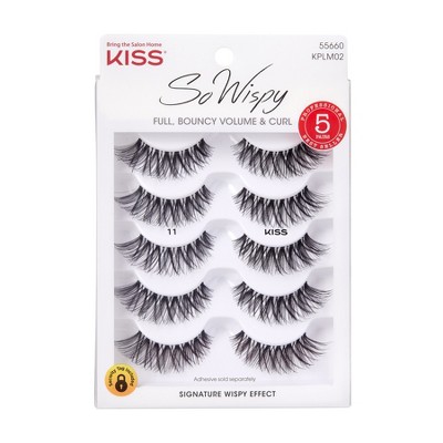 KISS Products So Wispy False Eyelashes No 11 - 5ct