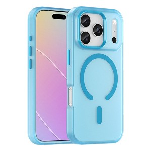 HTUTWOO for iPhone 17 Case, Compatible with MagSafe, Translucent Frosted Matte Shockproof Protective Cover - 1 of 4