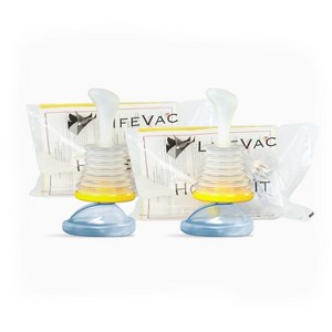 LifeVac Home Kit 2 Pack - Portable Suction Rescue Device, First Aid Kit for Kids and Adults, Portable Airway Suction Device for Children and Adults - 1 of 4