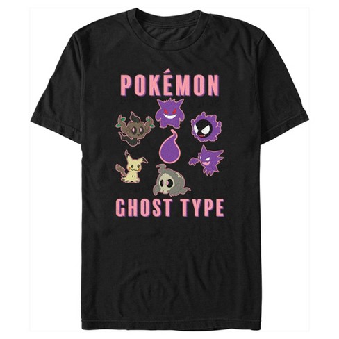 Men's Pokemon Ghost Type Group T-shirt : Target