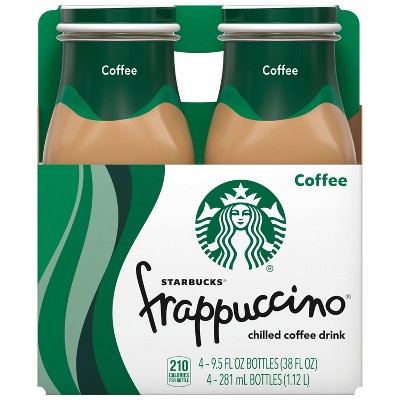 Starbucks Frappuccino Coffee Drink - 4pk/9.5 fl oz Glass Bottles