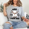 Simply Sage Market Women's I Mean Boo Cow Short Sleeve Graphic Tee - 2 of 4