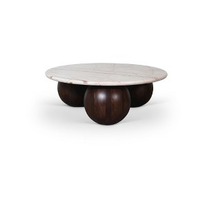 Meridian Furniture,Treviso Marble Coffee Table - 1 of 4