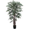 HomeStock  6 ft. Artificial Palm Tree in Pot for Indoor/Outdoor - 3 of 4