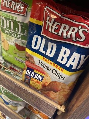 Herr's Old Bay Papas fritas - 7.75 oz Bolsa (4 bolsas)