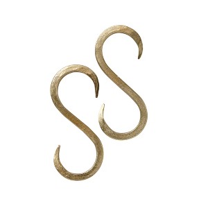tagltd Hammered S Hook Set of 2 - 1 of 2