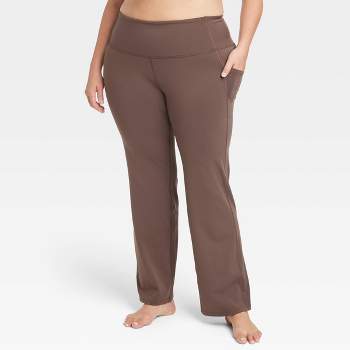 Women's Brushed Sculpt High-Rise Pocketed Leggings 28 - All In Motion™  Espresso 2X