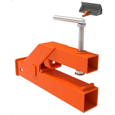 2" Clamp on Trailer Hitch Receiver for Tractor Bucket Ball Mount Adapter Compatible with Deere Bobcat