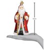 Old World Christmas Blown Glass Ornament for Christmas Tree, Norwegian Santa (with OWC Gift Box) - 4 of 4