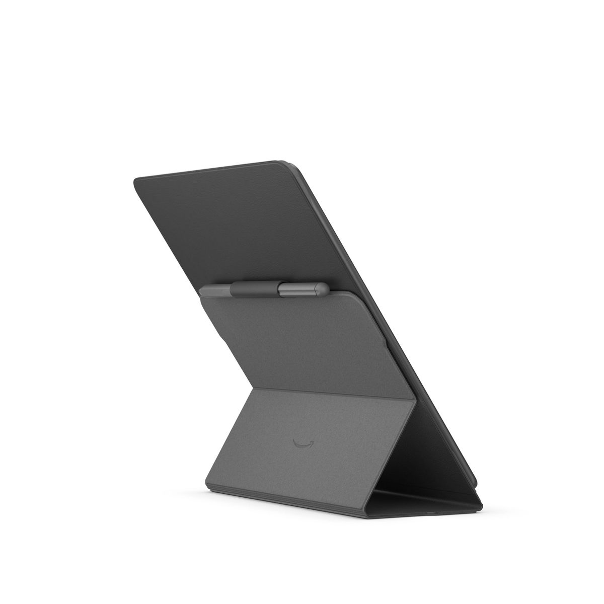 Amazon Kindle Scribe Plant-Based Leather Folio Cover with Magnetic Attach - Black - thumbnail 4