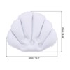 Unique Bargains PVC Terry Cloth Inflatable Bath Pillow with Suction Cups 3 Pcs - 2 of 4