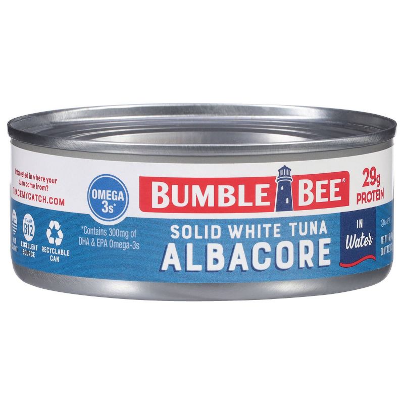 Bumble Bee Solid White Albacore Tuna in Water - 5oz, 4 of 8