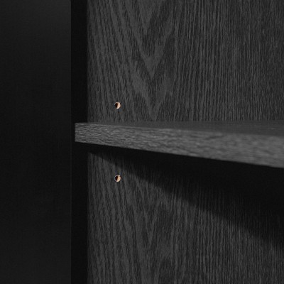 Arlo Black and Gold Mid-Century Modern Sideboard