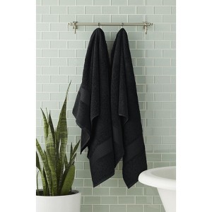 BrylaneHome BH Studio 2 Piece Bath Towel Set - 1 of 4