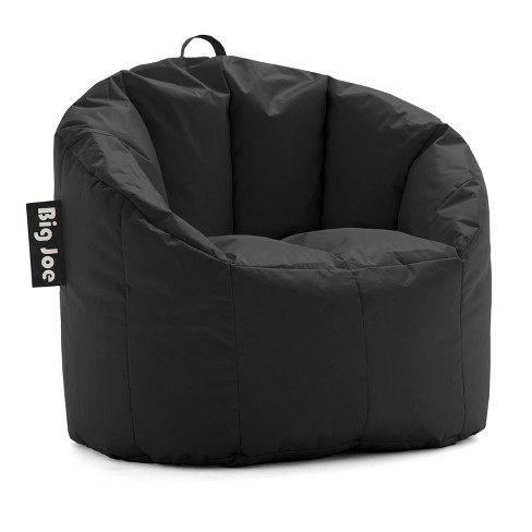 Big Joe Milano Bean Bag Chair Nylon Polyester Blend Black Target