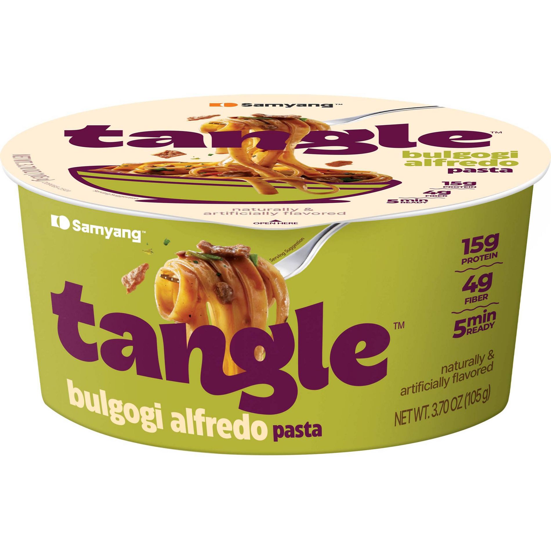 Samyang Tangle Bulgogi Alfredo Pasta Bowl - 3.7oz