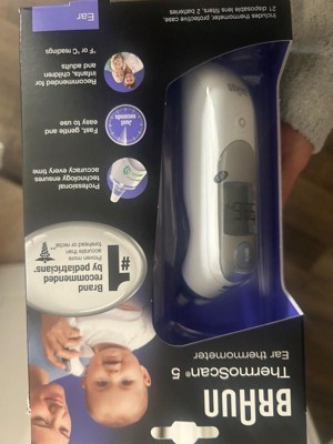 Braun ThermoScan 6, IRT6515 – Digital Ear Thermometer for Adults, Babies,  Toddlers and Kids – Fast, Gentle, and Accurate with Color Coded Results 