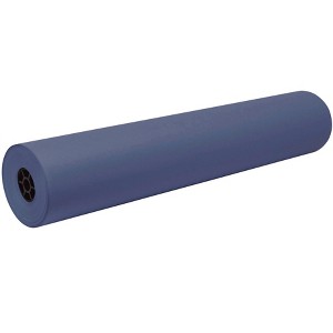 Decorol Flame Retardant Art Paper Roll, 36 Inches x 1000 Feet, Blue - 1 of 4
