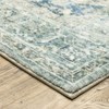 Oriental Weavers Savoy 28102 Grey/ Blue Indoor Area Rug - 2' x 8' - 2 of 4